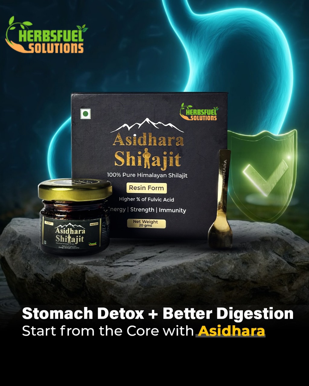 Shilajit Closeup